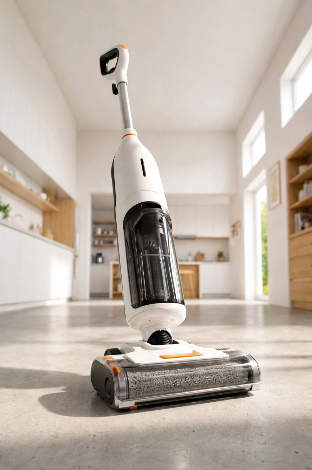 Aspirateur Laveur Sans Fil 3 en 1 – Aspirez et Lavez et Séchez en un seul passage