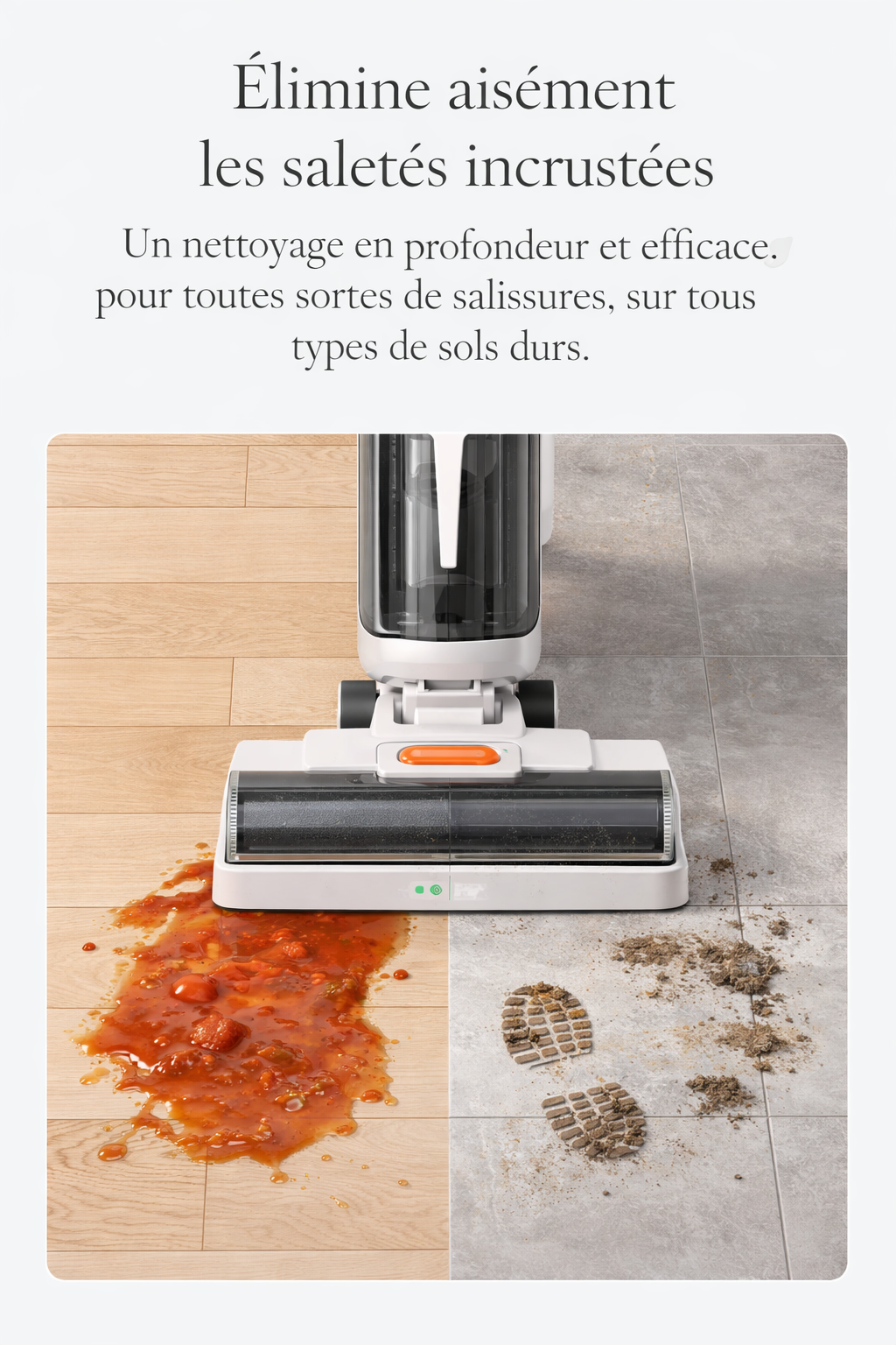 Aspirateur Laveur Sans Fil 2 en 1